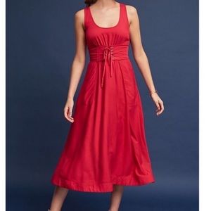 Tracy Reese Red Pocket Dress from Anthropologie